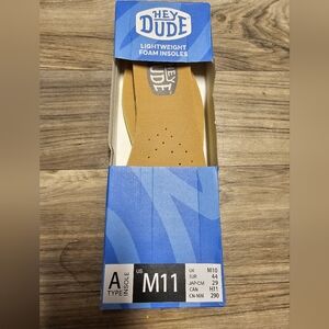 Hey Dude Micro Mesh Insoles in Tan